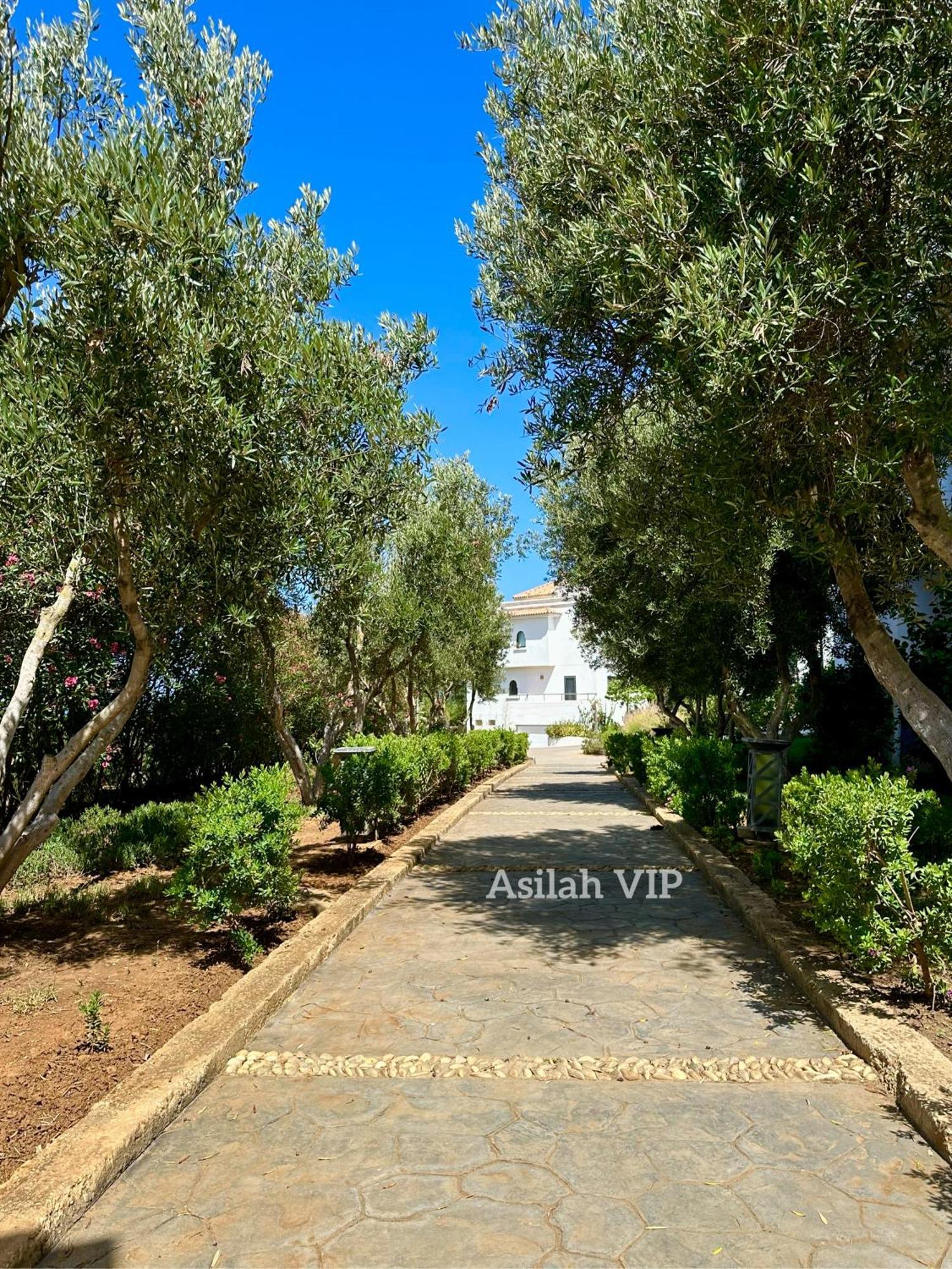 Asilah Vip - Haut Standing - Vue Mer - Piscines - Plage A 5 Minute - Garage Privee - Acces Pmr Exterior foto