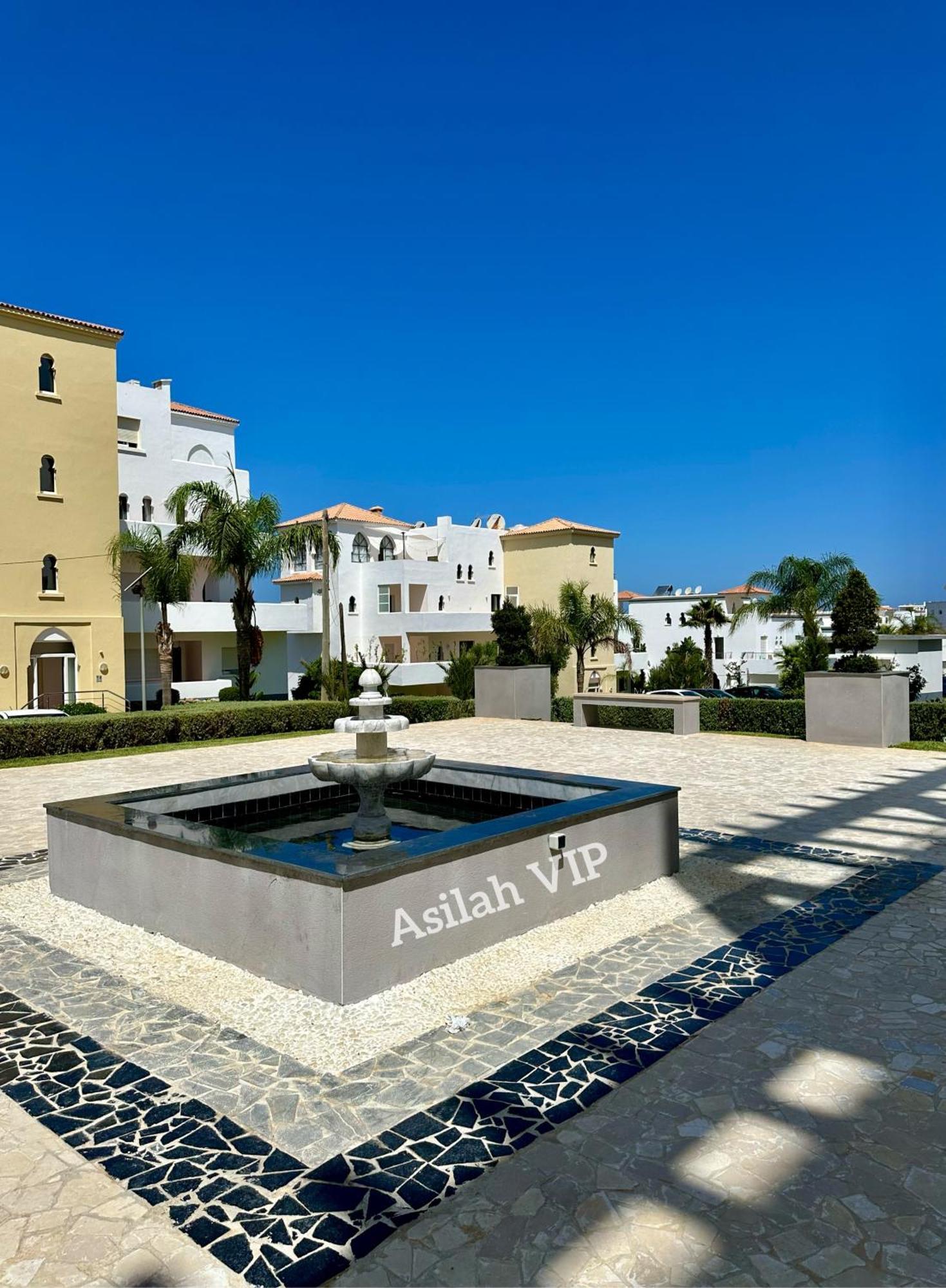 Asilah Vip - Haut Standing - Vue Mer - Piscines - Plage A 5 Minute - Garage Privee - Acces Pmr Exterior foto
