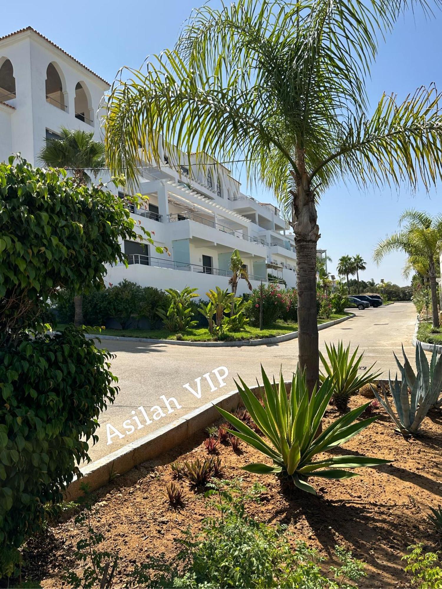 Asilah Vip - Haut Standing - Vue Mer - Piscines - Plage A 5 Minute - Garage Privee - Acces Pmr Exterior foto