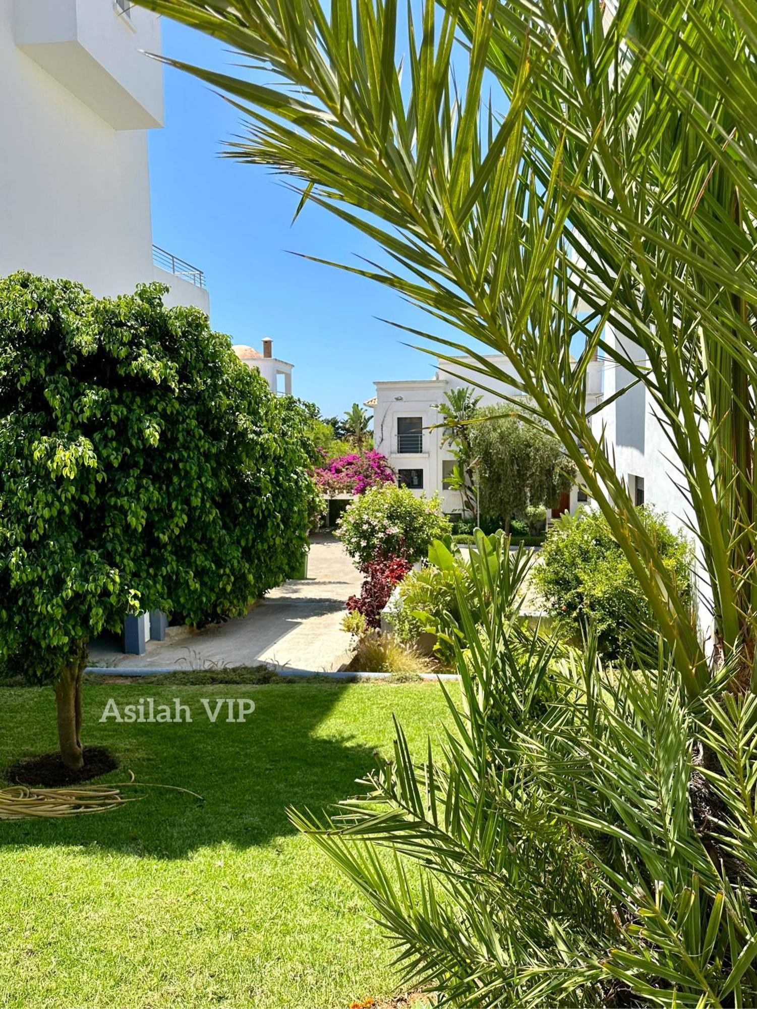 Asilah Vip - Haut Standing - Vue Mer - Piscines - Plage A 5 Minute - Garage Privee - Acces Pmr Exterior foto