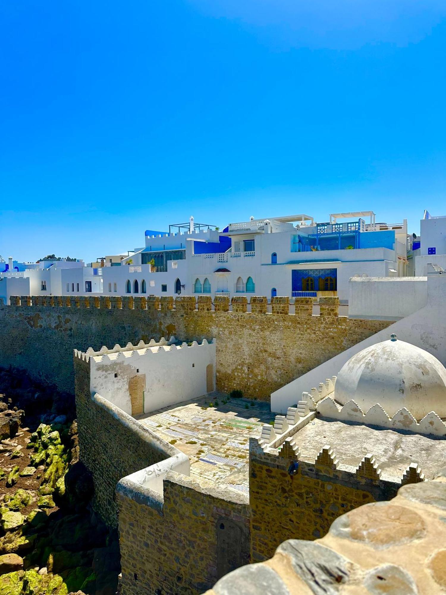 Asilah Vip - Haut Standing - Vue Mer - Piscines - Plage A 5 Minute - Garage Privee - Acces Pmr Exterior foto
